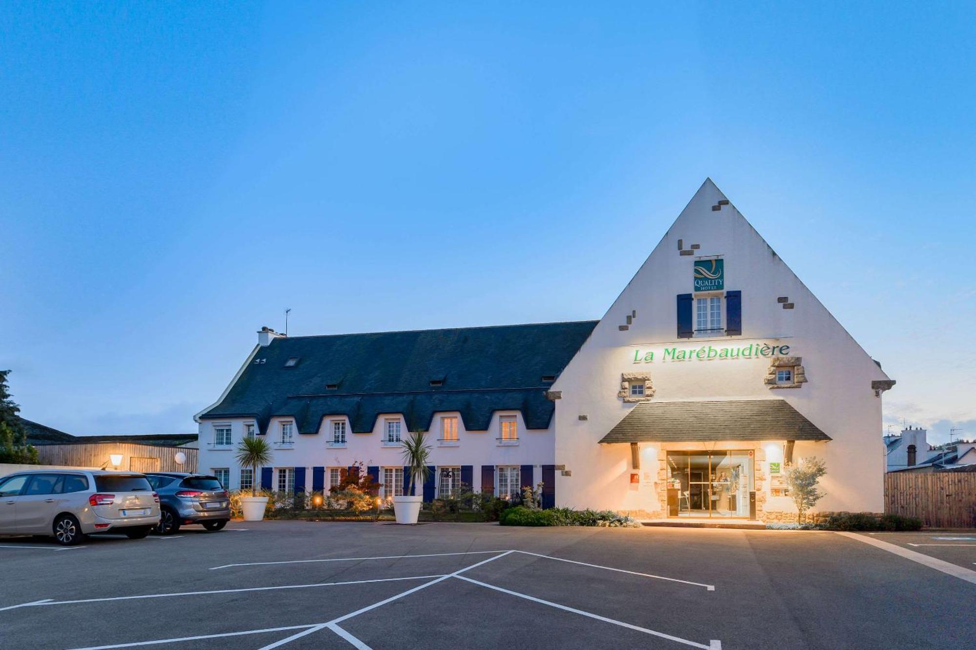 Quality Hotel La Marebaudiere Vannes Centre Exterior foto
